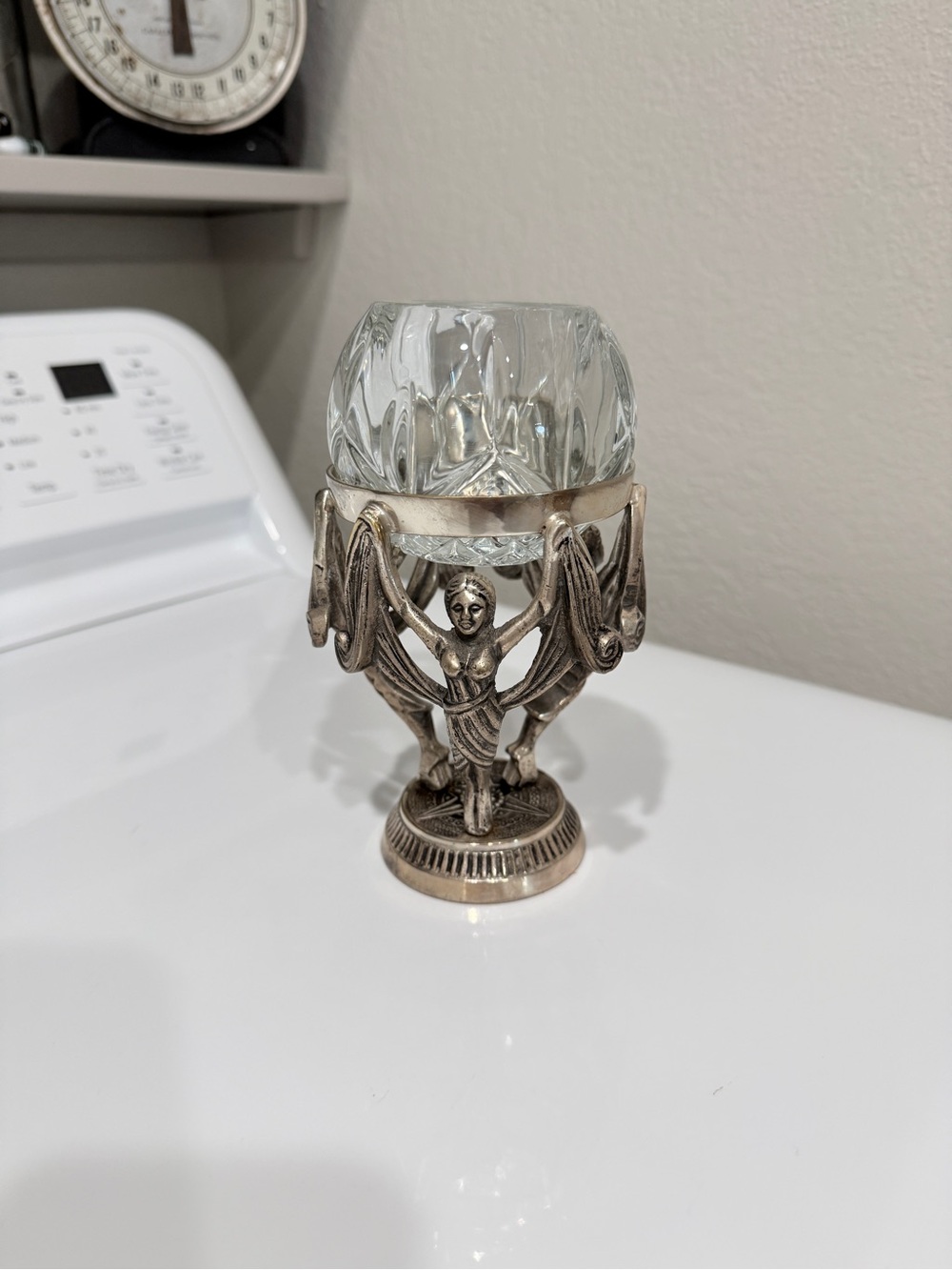 Ornate Silver “Thread of Life” Votive Holder – Zeus & The Fates - Picture 13 of 17